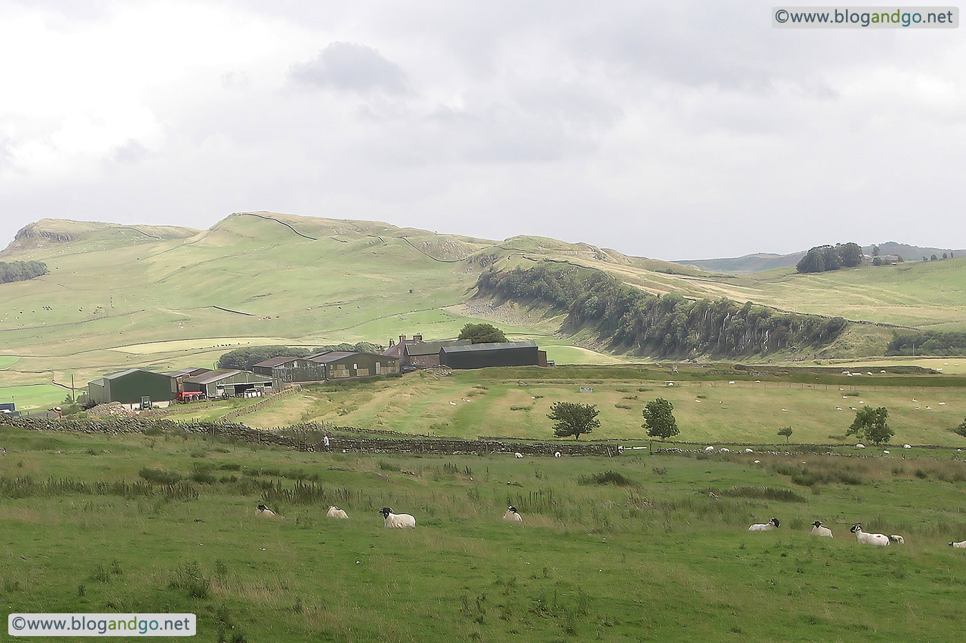 Hadrian's Wall Path - Aesica Fort (Great Chesters)